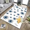 Eyes Pattern Design Art Office Rug Chair Mat, Entryway Carpet, Suitable for Front Door, Bedroom, Living Room, Desk, Holiday Gift