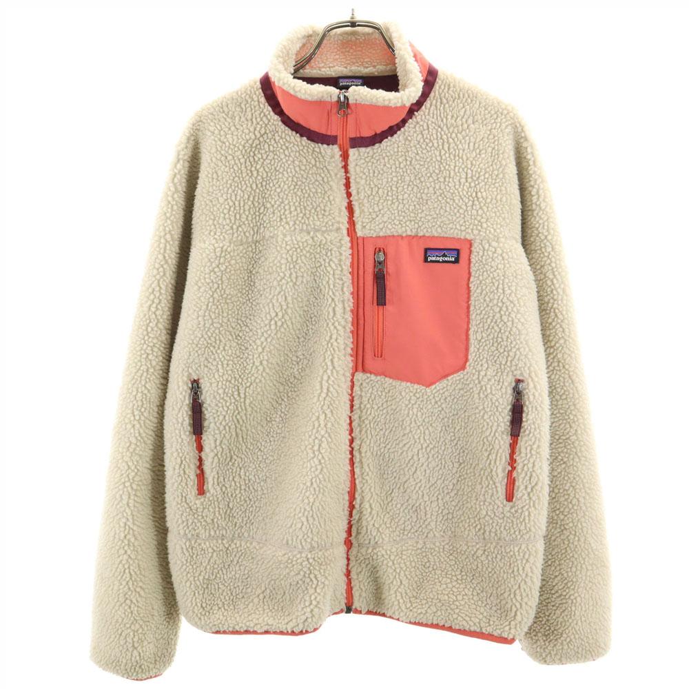 patagonia Retro X Fleece jacket XXL 16-18 Ivory system Kid's Used