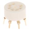 1Pcs 6Aq5 Eaa91 6J1 6J2 6X4 6Z4 Tube Socket Gold-Plated Socket For 7Pin B7G Vaccum Tube Amplifier Audio Diy