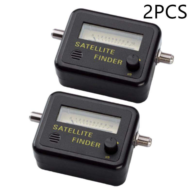 Digital Screen Satellite Finder Black Background 13-18V Dc Satellite Locator Yellow Word Satellite Dish Finder
