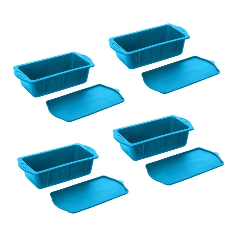 Large Capacity Efficient Ice Cubes Makers Silicone Molds With Lid For Efficient Ice Production In 12 24Hours 4lb Size For Various Use