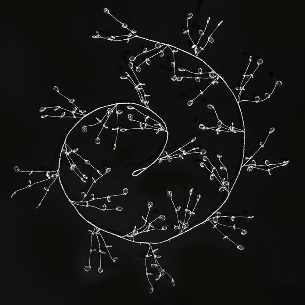 Transparent Crystal Beads Acrylic Diamond Beaded DIY Curtain Garland Stage Accessories