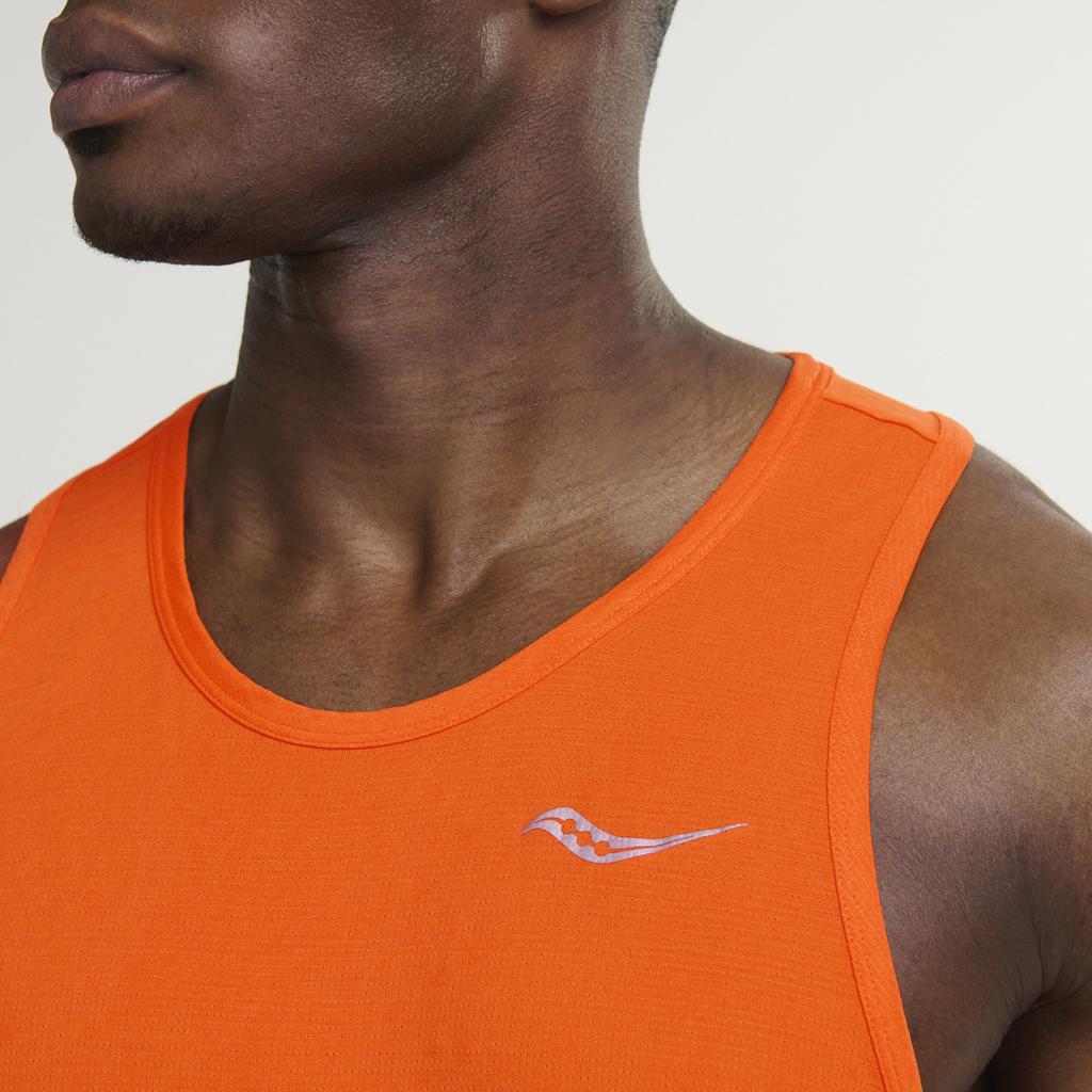 [saucony] Men's Stopwatch Singlet SAM800375-FIRH