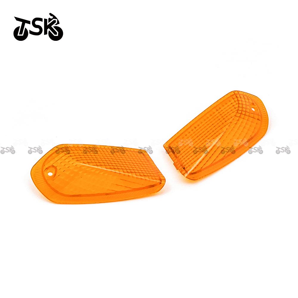 Front Rear Turn Signal Light Lens For KAWASAKI ZZR 400 ZZR500 ZZR 600 Ninja ZX6 1990-1992 Motorcycle ZZR600E Flashing Lamp Cover