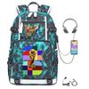 2026 Weltcup Druck Schülerrucksack Große Kapazität Outdoor-Reiseucksack USB-Laden Laptop-Rucksack Trendig