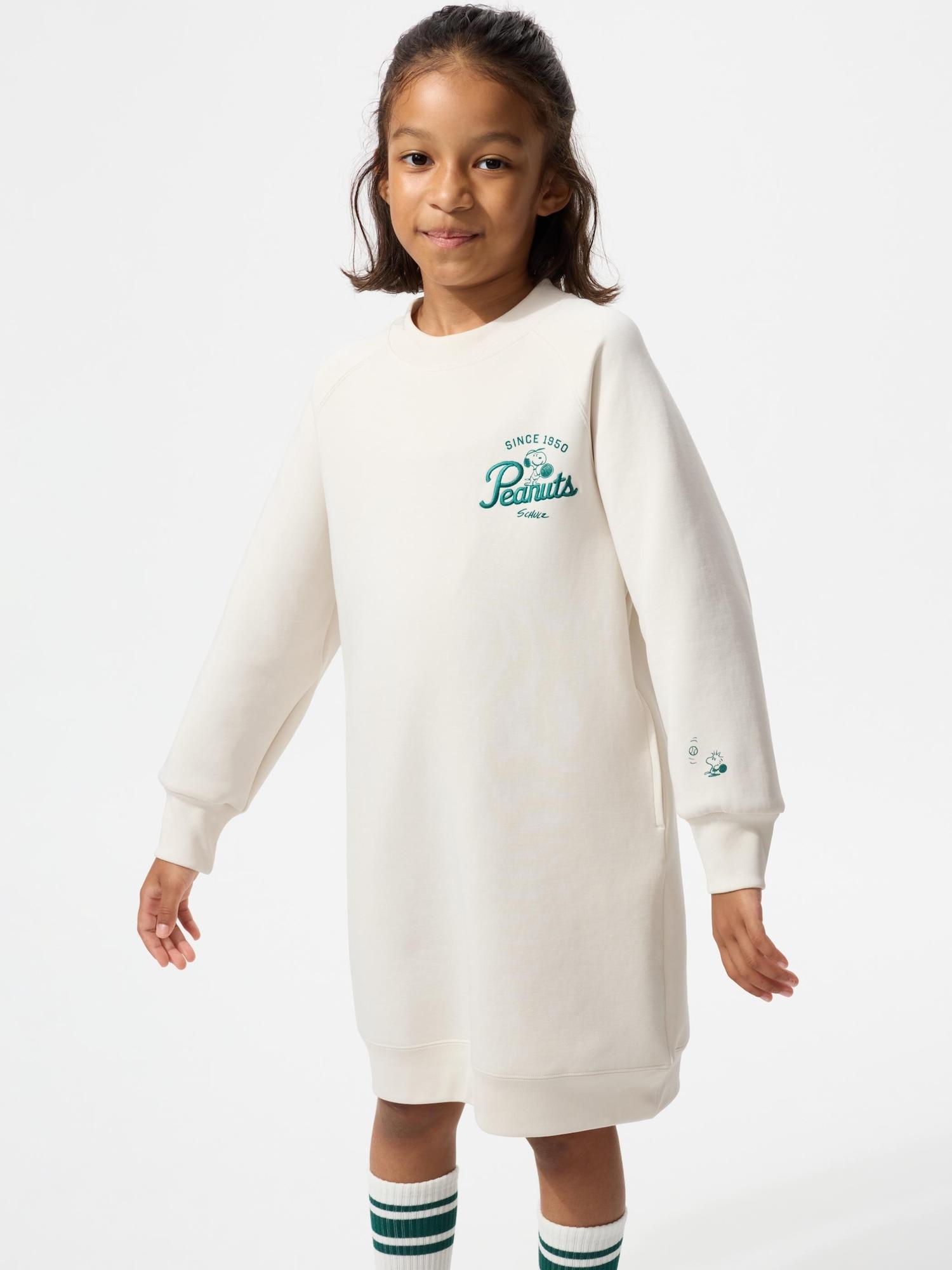 

Uniqlo Девочки PeAnuts Сухое худи A 01 OFF WHITE/KIDS 160