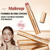 3barevná perleťová třpytivá tyčinka na oční stíny, voděodolná, odolná proti potu, nerozmazávací, dlouhotrvající, stálobarevná tyčinka na oční stíny, líčení očí