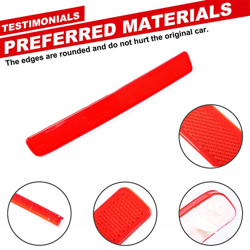 Car Rear Bumper Left Right Reflector for Land Rover Range Rover Sport L320 Discovery 3/4 2010-2013 XFF500030 XFF500020