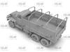 ICM American Studebaker Military Truck Plastic Model 35490 1/35 US6-U3