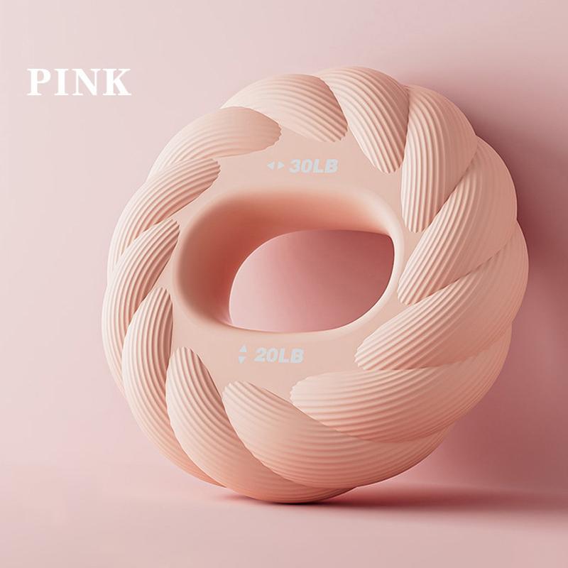 1/3Pcs Petal Shaped Grip Strength Training Ring 20-30Lb Double Weight Finger Strength Exerciser Silicone Portable