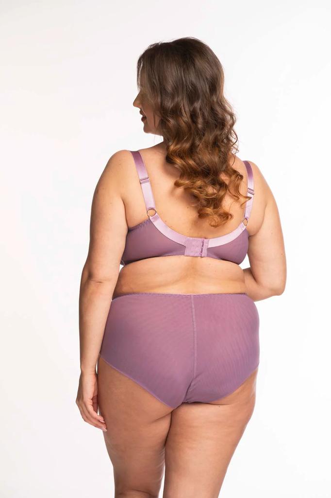 Shaping Bra Beautiful Embroidery Soft Luiza Soft Purple Nessa