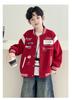 Boys' outerwear Spring and Autumn 2026 New Style Big Boys' Spring and Autumn Sportswear Children's Handsome Red Baseball Jacket