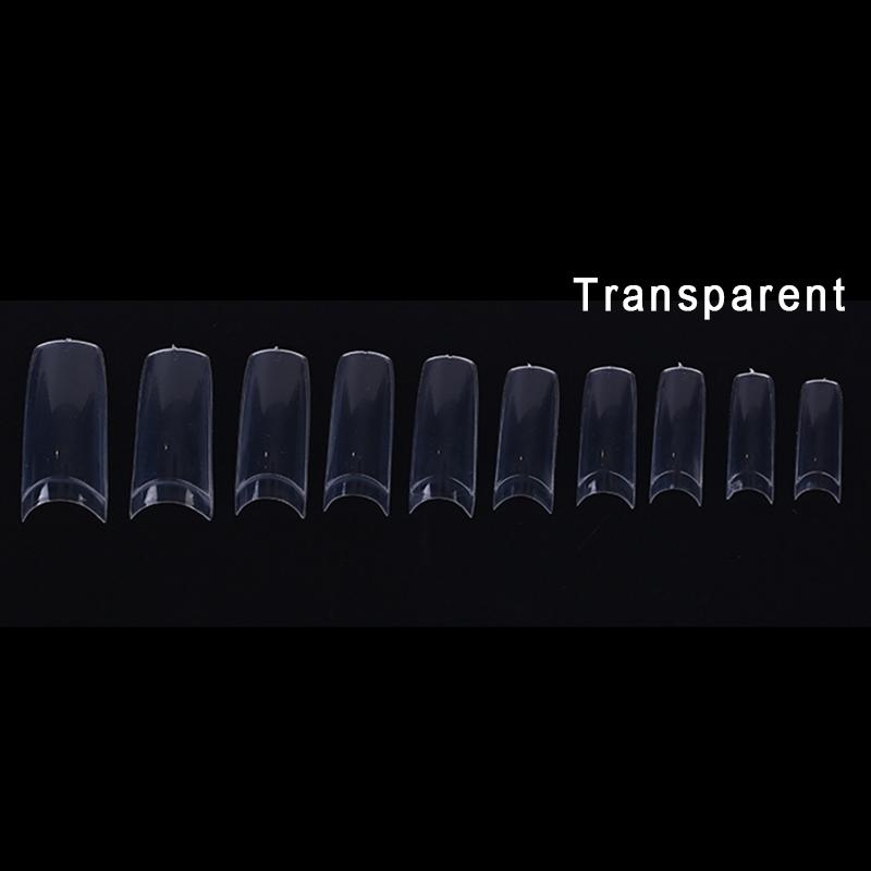 500Pcs Clear White Natural French False Acrylic Nail Art Tips Uv Gel