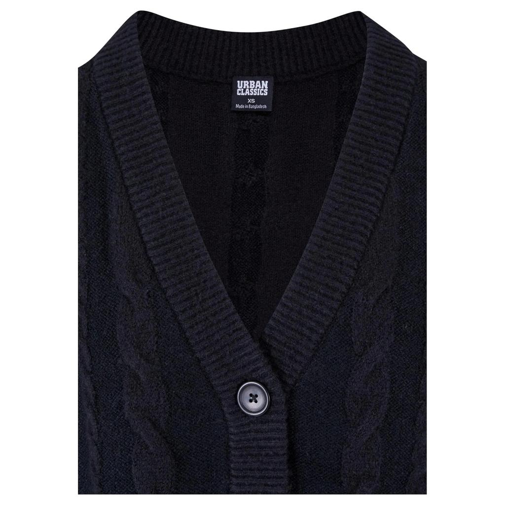 Urban Classics Womens/Ladies Cable Knit Cardigan