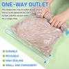 3 Pcs Vacuum Sealed Storage Bags Small Size Compression Bags for Travel Hand Roll Vacuum Seal Bag for Clothing Luggage Suitcase (50x3m / 20x13in)