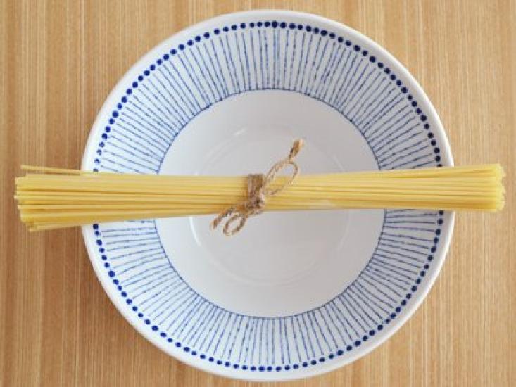 Tableware East Large Trapezoid Bowl, Tamajukusa, Aosou, 20.5cm