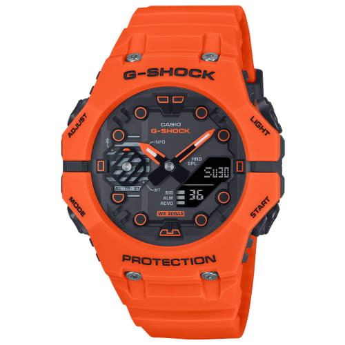 

Часы Casio G-Shock [] Оснащены Bluetooth и изготовлены из биопластика GA-B001FL-4AJF Мужские оранжевые