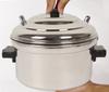Garnek do gotowania Idli ze stali nierdzewnej Trifri, 6 poziomów, garnek do gotowania z uchwytami, Premium Idli Dhokla Cooker