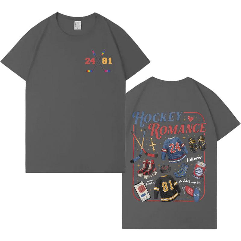 Heated Rivalry Ilya Rozanov Shane Hollander Trendy Clothes Hipster Men Women Romance High Quality Tee Shrits ONeck Punk Tshrits