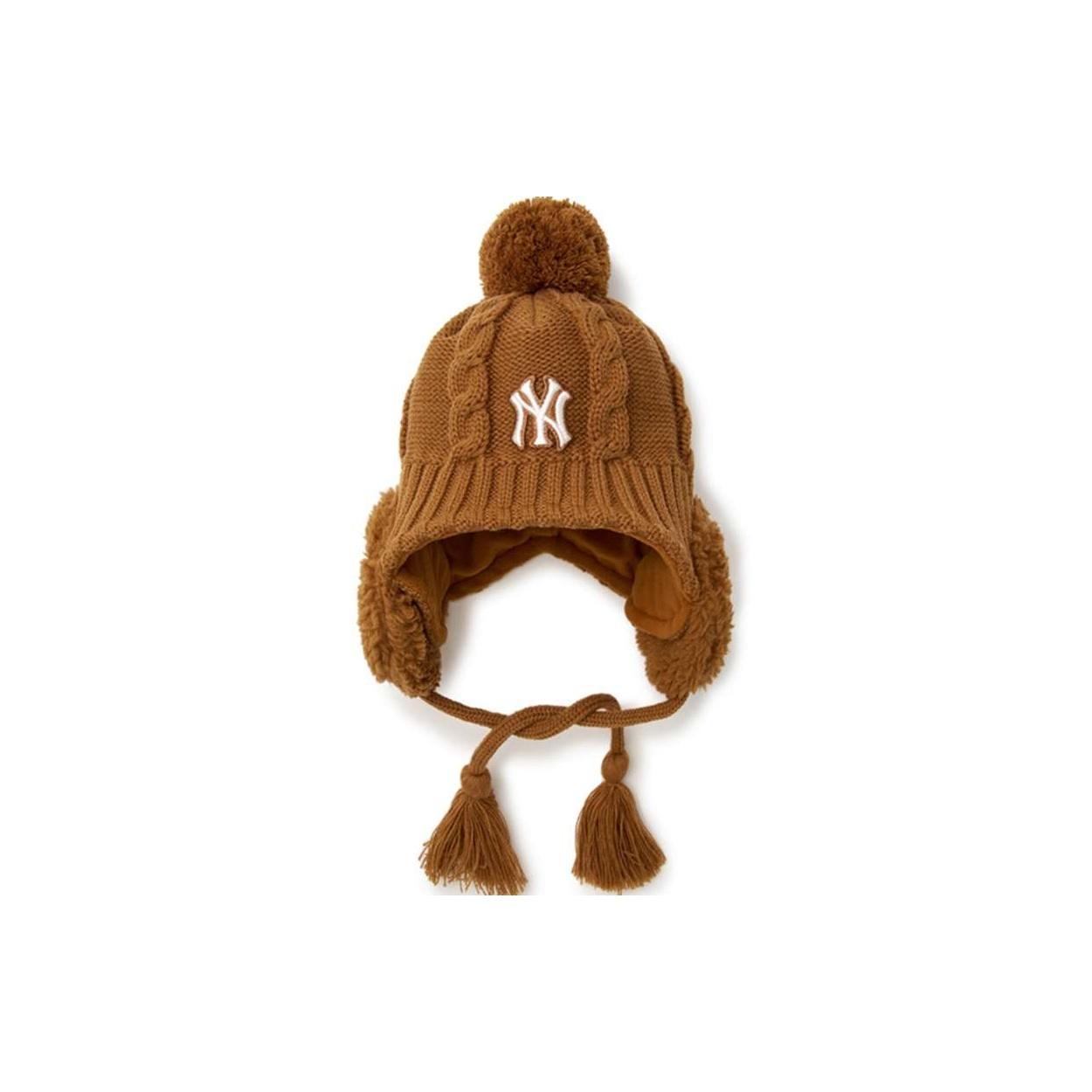 MLB Acrylic Beanies Kids  Brown Fashion 7ABNC0346-50CAD OS коричневый