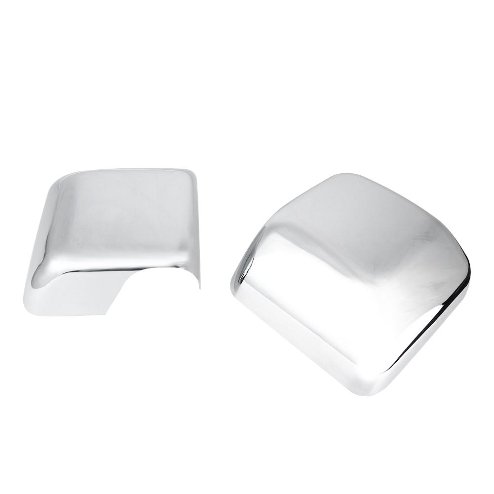 2pcs Side Wing Rear Mirror Protector Rearview Cover Trim Fits for   JL 2018+(Carbon   )