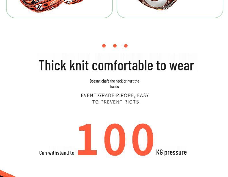 Polyester Printed Dog Leash with Logo - Explosion-Proof, Large Dog Traction Rope