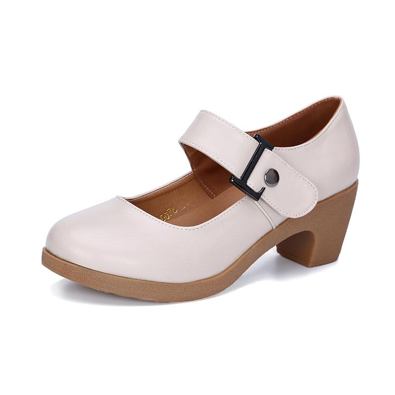 Scarpe da Ballo Punta Tonda Moderne Quadrate Donna Mamma Singole