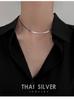 Collana Retro Osso di Serpente Coreana & Giapponese: Catena Clavicola da Donna Chic e Trendy Gioielli di Moda