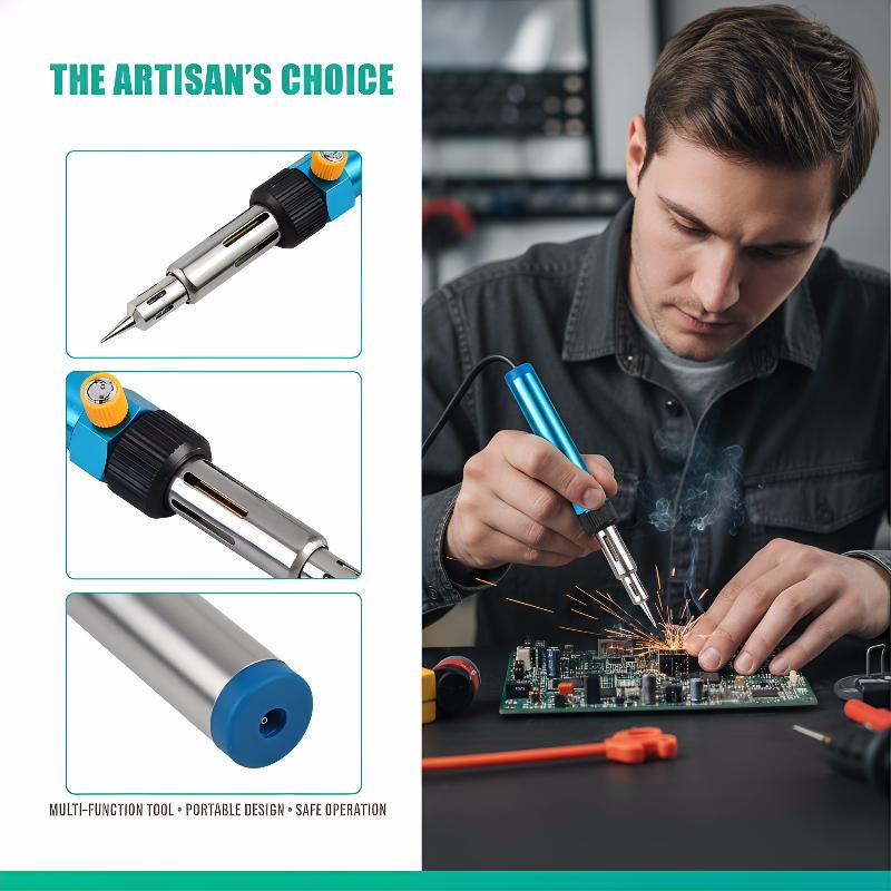 Portable Gas Soldering Pen Soldering Iron 1300C For Micro Welding Heat Shrink Electrical Work