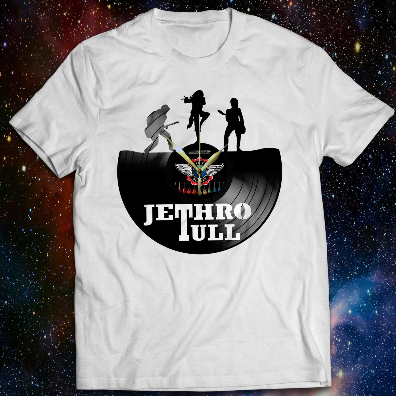 Classic Rock Music Cotton T-shirt Jethro Tull Band Tee Ian Anderson Benefit XXXXL