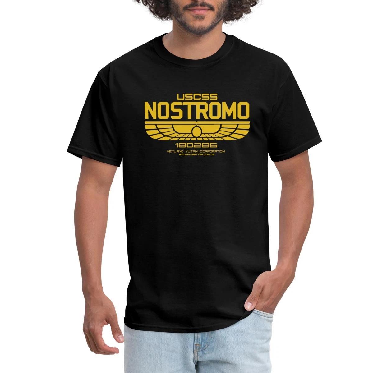 Aliens Weyland Yutani USCSS Nostromo Men s T-Shirt XL