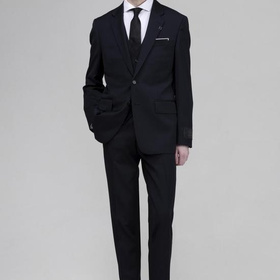 GioGio Signature Single Notch Suit Navy ZF2SU244NY
