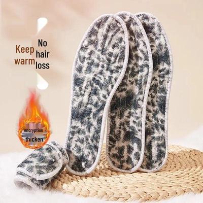 Warm Velvet Cold-Proof Winter Insoles: Breathable, Sweat-Absorbent, Soft Cotton Comfort