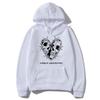 The 1975 Looking Somebody To Love Print Hoodie Skeleton Grap Hoodie Tracksuit Men Fashion Autumn Winter Fleece Loose Sweatshirt