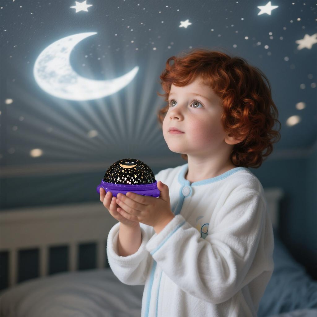 Star Projector LED With 3 Projection Modes, Night Light Kids Baby, Star Projector, Bedroom Bedside Lamp, Party, Birthday,