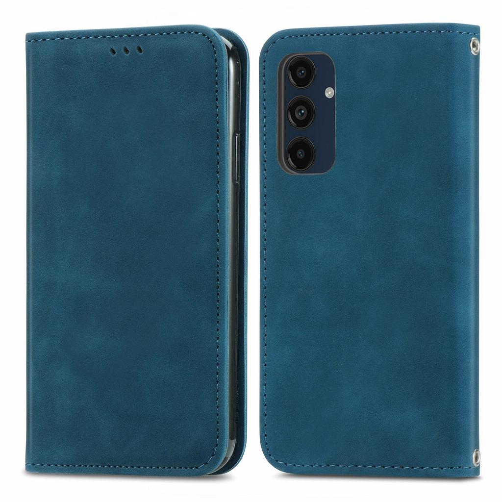 Pro Samsung Galaxy A16 5G/A16 4G Pouzdro Kožený Vzhled Hladký na Dotek Držák na Karty Kryt na Telefon Magnetická Absorpce