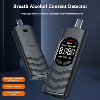 Digital Display Alcohol Detector Police Grade Alcotester  Alcohol Screening Testing