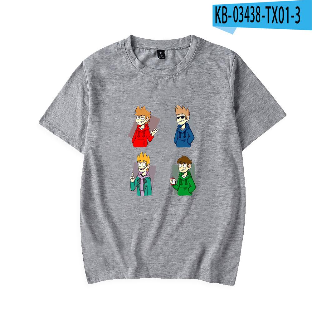 2024 Eddsworld T Shirt Women Unisex Summer Short Sleeve Fashion Tshirts Hot Sale Casual Streetwear Tops