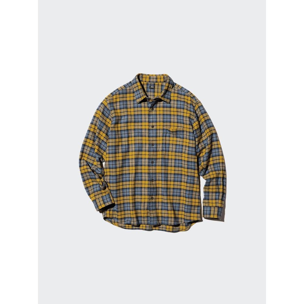 Uniqlo Japan Flannel Shirt Overcheck