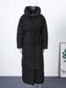 Giacca imbottita da donna con colletto alto e maniche lunghe, tinta unita, lunghezza in vita, calda e alla moda, autunno inverno 2026