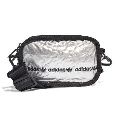 Originals Nylon Fabric Shoulder Bag, Crossbody Bag, Handbag, Clutch Mini Unisex Silver Adidas GF3190