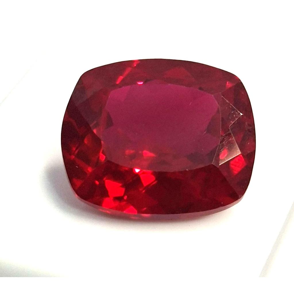 Fabulous Red Ruby Mozambique Natural Cushion Cut 13-15 Ct Certified Gemstone