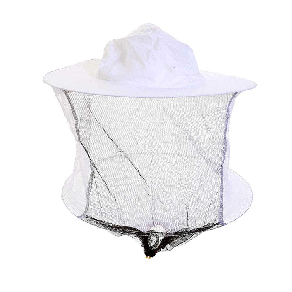 Beekeeping Hat Beekeeper Hat Professional Bee Suit Head Protection Breathable Beekeeper Helmet for Hive Inspection YFPS01 белый