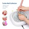 130W Brushless Nail Dust Collector Super Suction Powder Dust Extractor For Nails Art Manicure Fan Vacuum Cleaner With 2 Filter