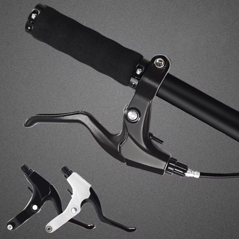 1 Pair Bicycle Brake Handle Fits 22.2mm Handlebar Aluminum Alloy