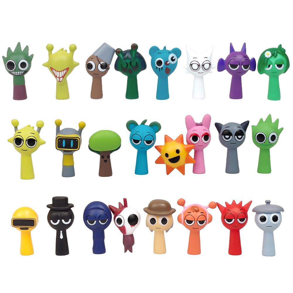 Funny Game Office Room Figurine Decor PVC Cartoon Figures Toys Model Doll Figurines for Adults