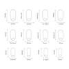 Ultra-long Press On Nail Gradient Pink Long Almond Reusable Artificial Nail for Women and Girl Nail Salon At Home