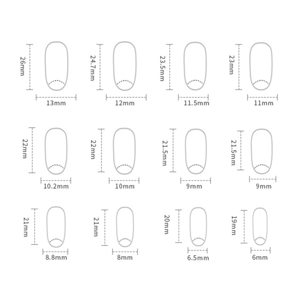 Ultra-long Press On Nail Gradient Pink Long Almond Reusable Artificial Nail for Women and Girl Nail Salon At Home