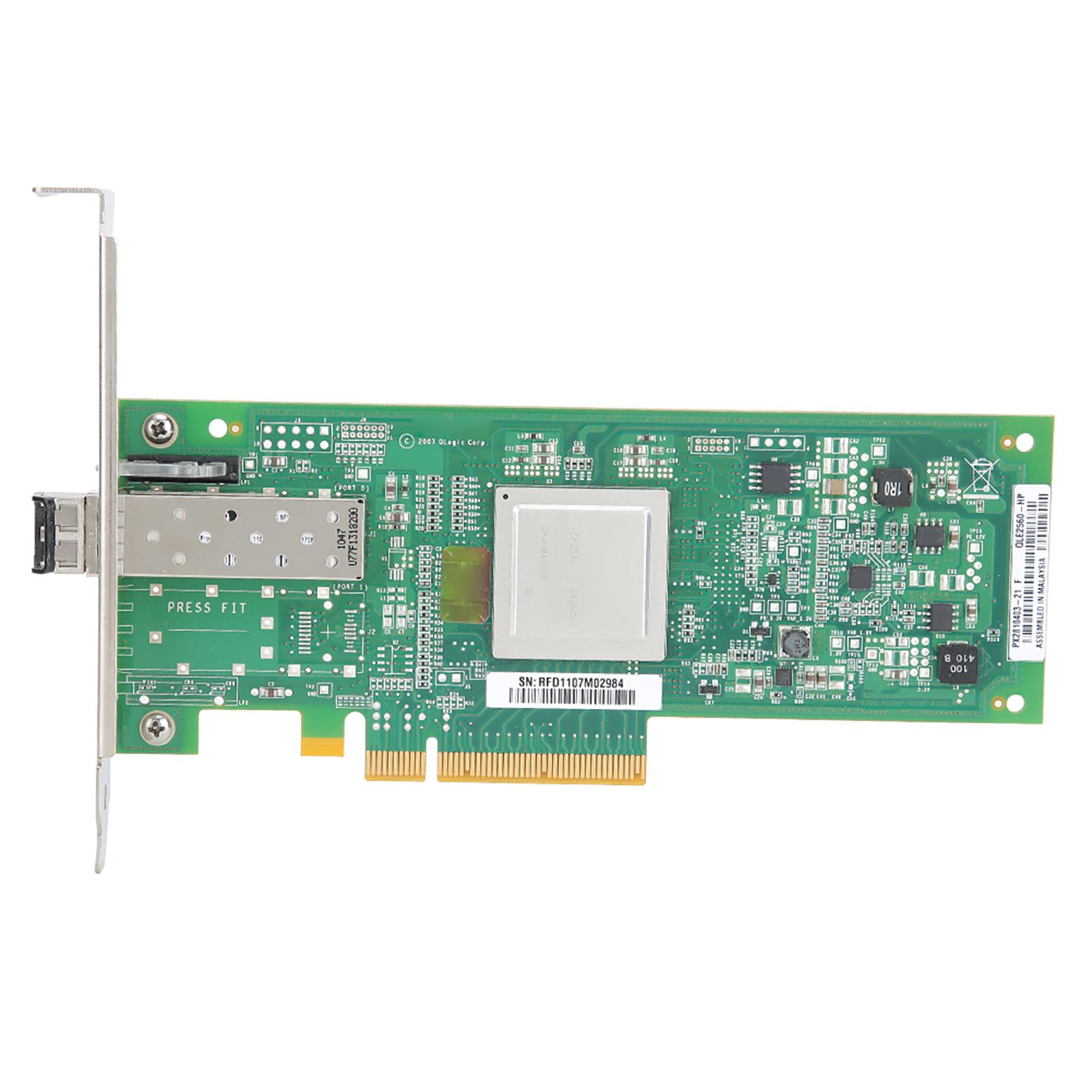 

For QLOGIC QLE2560 Fibre Card PCI E 8G PCle2.0 8x Slot Single Port for HP HBA Module