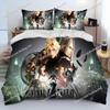 3D Printing Trendy Soft Final Fantasy Series Game Bedding Set Duvet Cover Pillowcase Comforter King/Queen Size Boys Adult Bed
